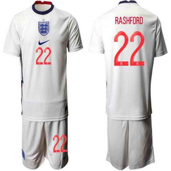 Mens England Short Soccer Jerseys 003